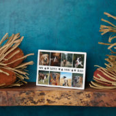 Paws We houden van je vader Foto Collage Fotoplaat (Zijkant)