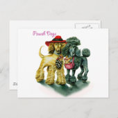 Pawsh Dogs Briefkaart (Voorkant / Achterkant)