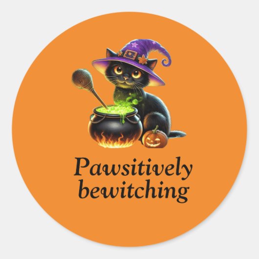 pawsitief betoverende sticker (Voorkant)