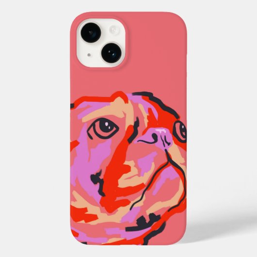Pawsitief gepatcht Case-Mate iPhone case (Achterkant)
