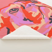 Pawsitief gepatcht sherpa deken (3/4)