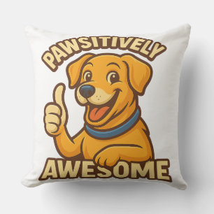 Pawsitief Geweldige Hondenliefhebber T-shirt – Sch Kussen