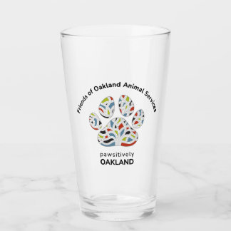 Pawsitief Oakland FOAS Glass Pint Glas