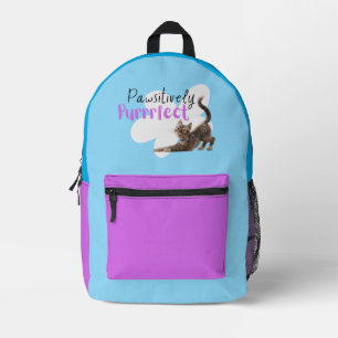 pawsitief purfect bedrukte rugzak