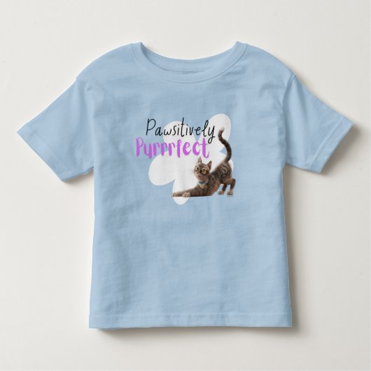 pawsitief purfect kinder shirts (Voorkant)