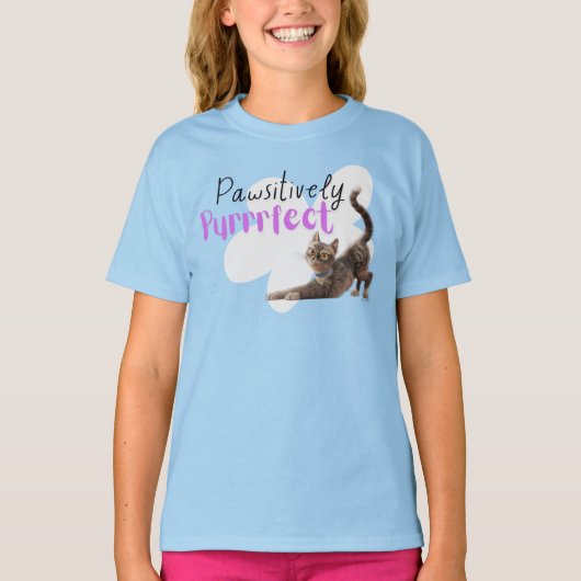 pawsitief purfect t-shirt (Voorkant)