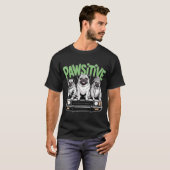 Pawsitive Pugs T-Shirt (Voorkant volledig)