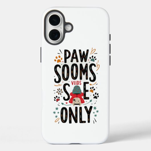 Pawsitive Vibes-Hoesje Case-Mate iPhone Case (Achterkant)