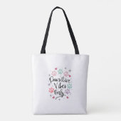 Pawsitive Vibes Only" Canvas tas – Schattigee past (Achterkant)
