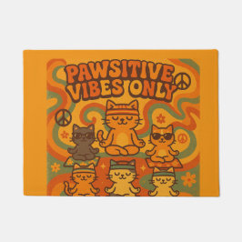Pawsitive Vibes Only Deurmat