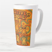 Pawsitive Vibes Only Latte Mok (Rechterhoek)