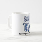 Pawsitively a Great Clinic Mug | Cute Vet Clinic  (Devant gauche)