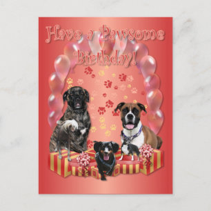 Pawsome Birthday Kaart