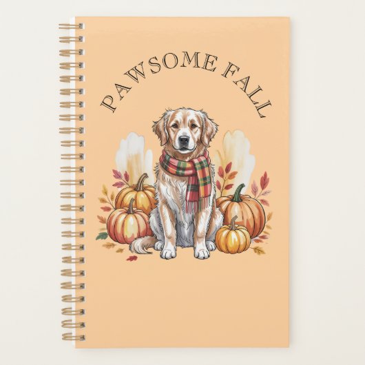Pawsome Fall Labrador Chien Conception Automne (Devant)