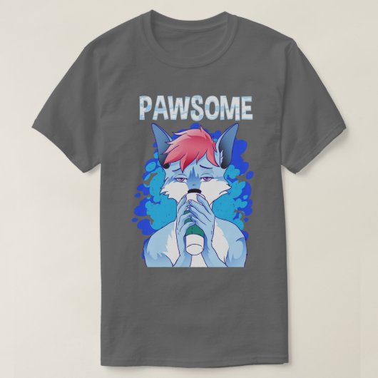 Pawsome I Fandom Cospaly 18 T-shirt (Design voorkant)