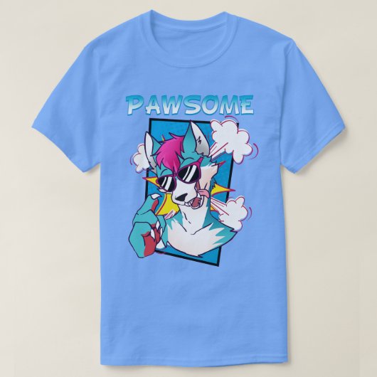 Pawsome I Fandom Cospaly 5 T-shirt (Design voorkant)