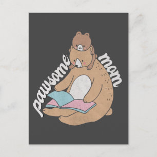 Pawsome mama briefkaart