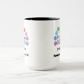 Pawsome nom vétérinaire Mug (Centre)