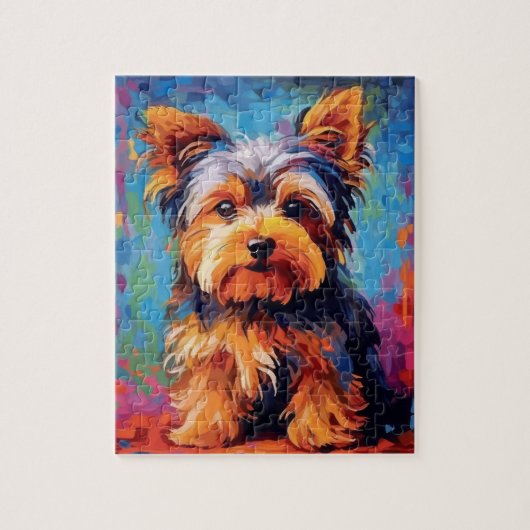 Pawsome Puppy Puzzle - Yorkshire Terrier (Vertical)