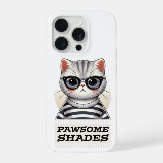 Pawsome Shades – Chat Cool avec Lunettes de Soleil (Verso)