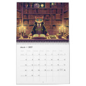 Pawsome : Un calendrier de dessin pour chats (Mar 2027)