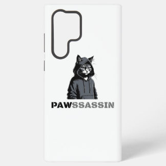 PAWSSASSIN Cat Samsung Case Samsung Galaxy Hoesje
