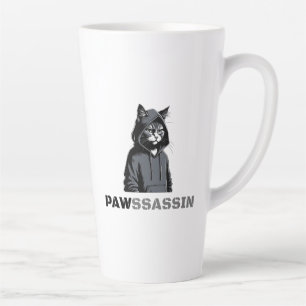 PAWSSASSIN Latte mokkop – Hood Cat Energie Mok
