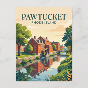Pawtucket, Rhode Island Briefkaart