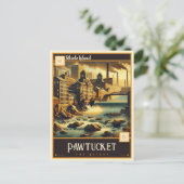 Pawtucket, Rhode Island |  Briefkaart (Staand voorkant)