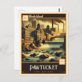 Pawtucket, Rhode Island |  Briefkaart (Voorkant / Achterkant)
