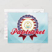 Pawtucket, RI Briefkaart (Voorkant / Achterkant)
