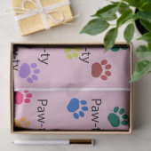 Pawty hond verjaardag Pawty giftware Tissuepapier (Geschenk)