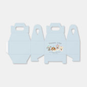 Pawty Puppy Dog Birthday Dank je Bedankdoosjes (Uitgevouwen)