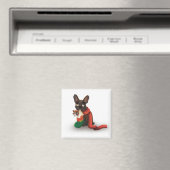 Pax & Huey Christmas Stocking Magneet (Insitu (Vaatwasser))