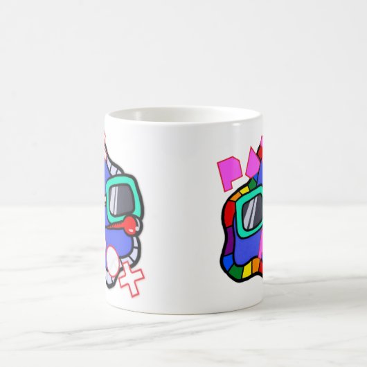 Pax Pox mok met twee logo's (Center)