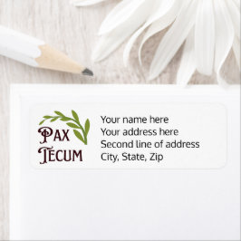 Pax Tecum Peace Latijnse Mass katholieke terugkeer Etiket