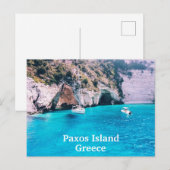 Paxos Island-Briefkaart Briefkaart (Voorkant / Achterkant)