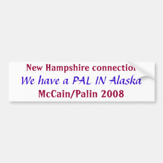 Pay in Alaska Bumpersticker