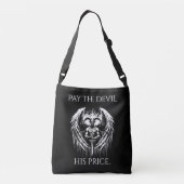 Pay the Devil His Price Crossbody Tas (Achterkant)