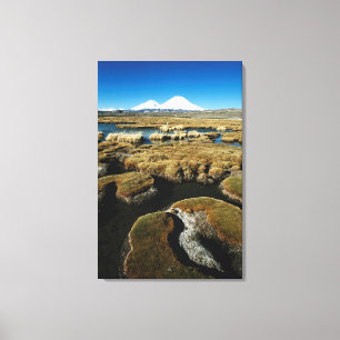 Payachalas Volcanos Canvas Afdruk