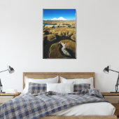 Payachalas vulkanen canvas afdruk (Insitu (Slaapkamer))