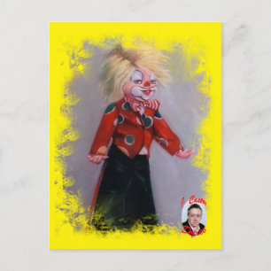 Payaso/Pallaso/Clown Briefkaart
