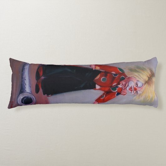 Payaso/Pallaso/Clown Lichaamskussen (Voorkant)