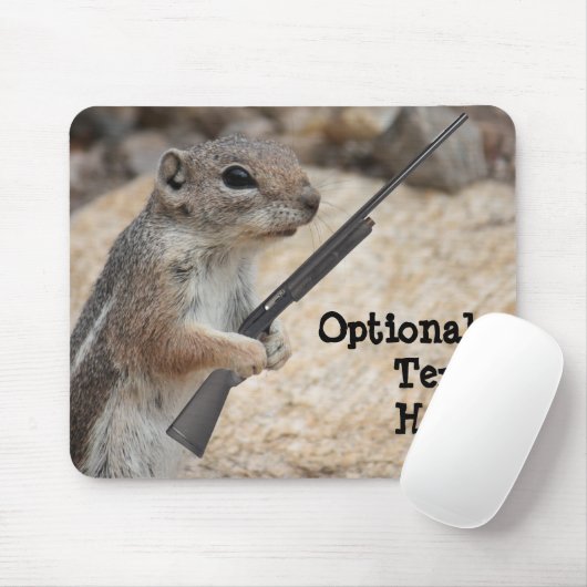 Payback Squirrel  Mousepad Muismat (Met muis)