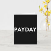 Payday Boxing Mma Grappig Kaart (Gele Bloem)