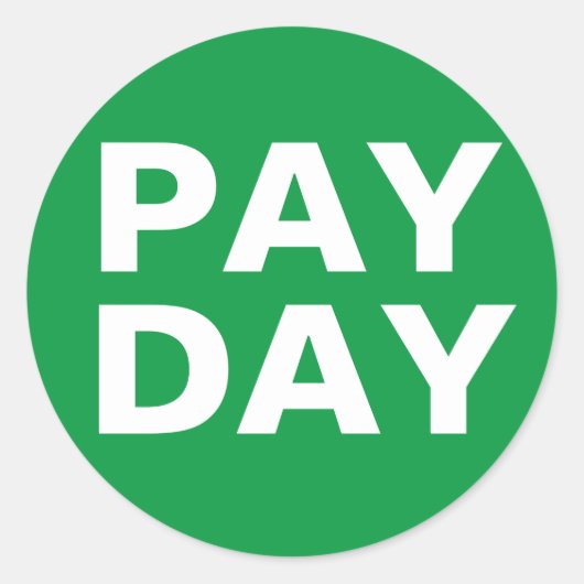 Payday Calendar Stickers (Voorkant)