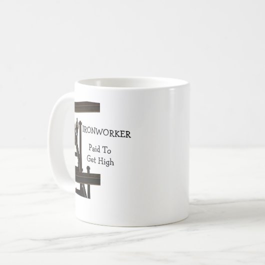 Payé Pour Obtenir Une Mug Élevée (Devant gauche)