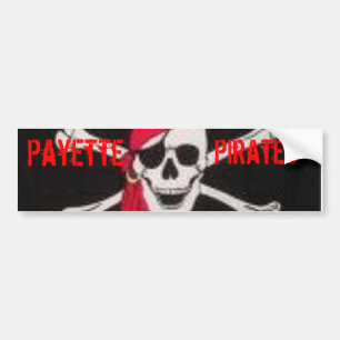 Payette Pirate bumpersticker