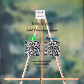 Paypal Cashapp numérisation pour payer QR ajouter (Neutre)