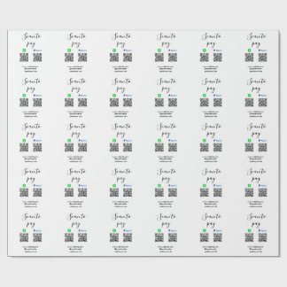 Paypal Cashapp scan to pay QR add business name lo Cadeaupapier